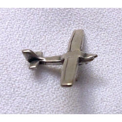 Cessna 172 Skyhawk znaczek 3D samolot na pins stare srebro (id: 195)